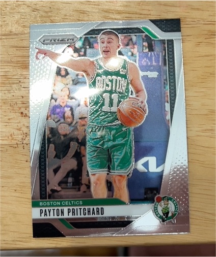 2024-25 Panini Prizm #46 Payton Pritchard — front