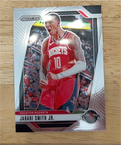 2024-25 Panini Prizm #77 Jabari Smith Jr. — front