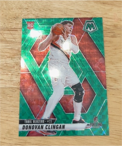 2024-25 Panini Mosaic #246 Donovan Clingan — front