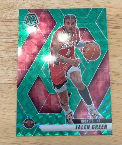 2024-25 Panini Mosaic #131 Jalen Green — front