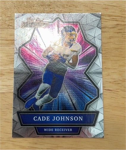 2021 Wild Card Alumination #ABC-58 Cade Johnson — front
