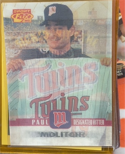 1996 Sportflix #27 Paul Molitor — front