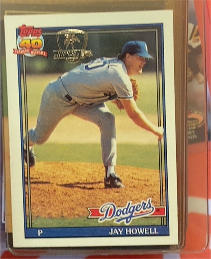 1991 Topps #770 Jay Howell — front