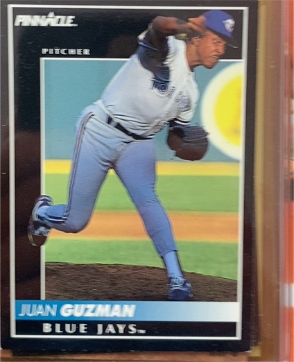 1992 Pinnacle #183 Juan Guzman — front