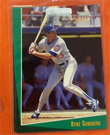 1993 Score Select #97 Ryne Sandberg — front