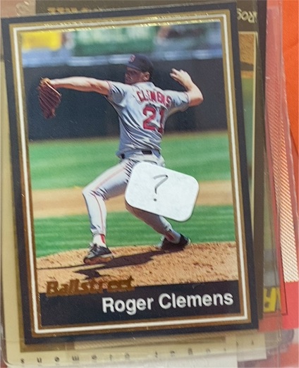 1991 Ballstreet #53 Roger Clemens — front