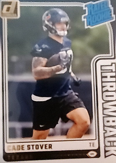 2024 Panini Donruss #24 Cade Stover Rated Rookie Throwback — front