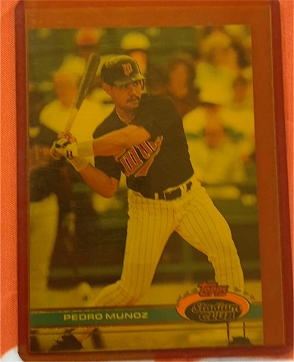 1992 Topps Stadium Club #381 Pedro Munoz — front