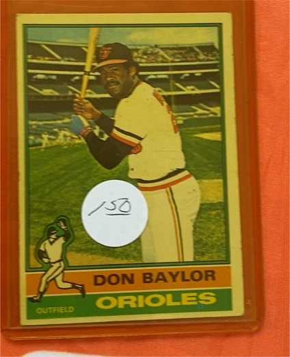 1976 Topps #125 Don Baylor — front