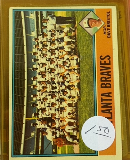 1976 Topps #631 Atlanta Braves / Dave Bristol — front