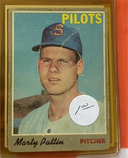1970 Topps #31 Marty Pattin — front