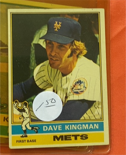 1976 Topps #40 Dave Kingman — front