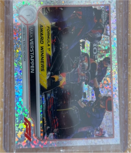 2022 Topps Chrome Formula 1 Award Winners #195 Max Verstappen — front