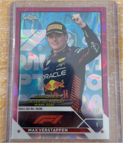 2023 Topps Chrome Formula 1 #170 Max Verstappen — front