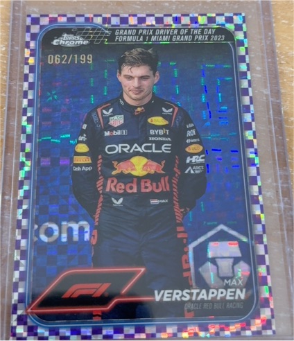 2024 Topps Chrome Formula 1 #163 Max Verstappen — front