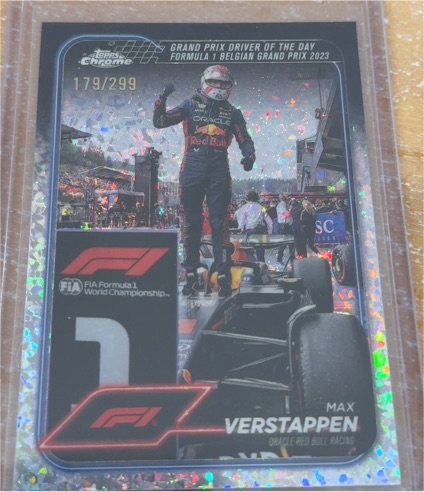 2024 Topps Chrome Formula 1 #170 Max Verstappen — front