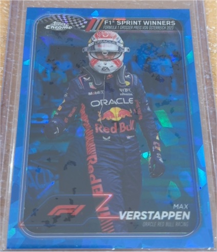 2024 Topps Chrome Formula 1 Sprint Winners #149 Max Verstappen — front