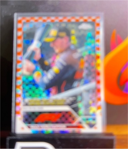 2023 Topps Chrome Formula 1 #162 Max Verstappen Checker Flag - Oracle Red Bull — front