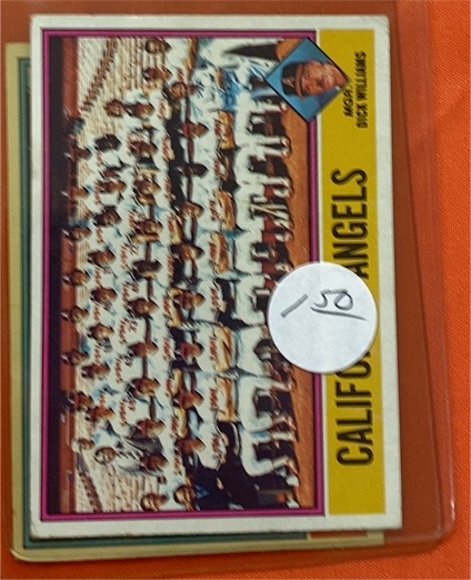 1976 Topps #304 California Angels Dick Williams — front