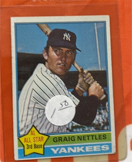1976 Topps #169 Graig Nettles — front