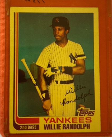 1982 Topps #569 Willie Randolph — front