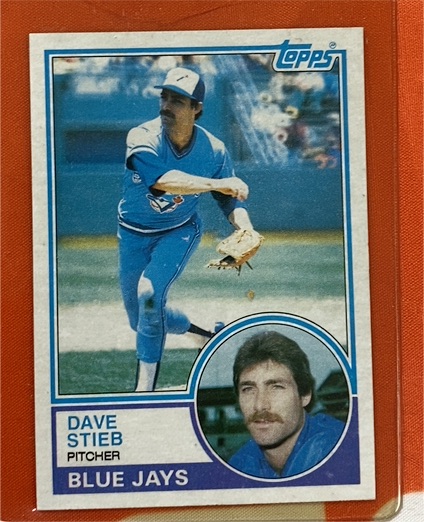 1983 Topps #130 Dave Stieb — front