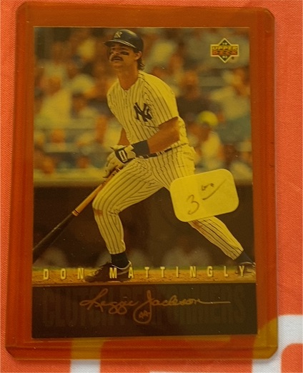 1993 Upper Deck Reggie Jackson's Clutch Performers #R14 Don Mattingly — front