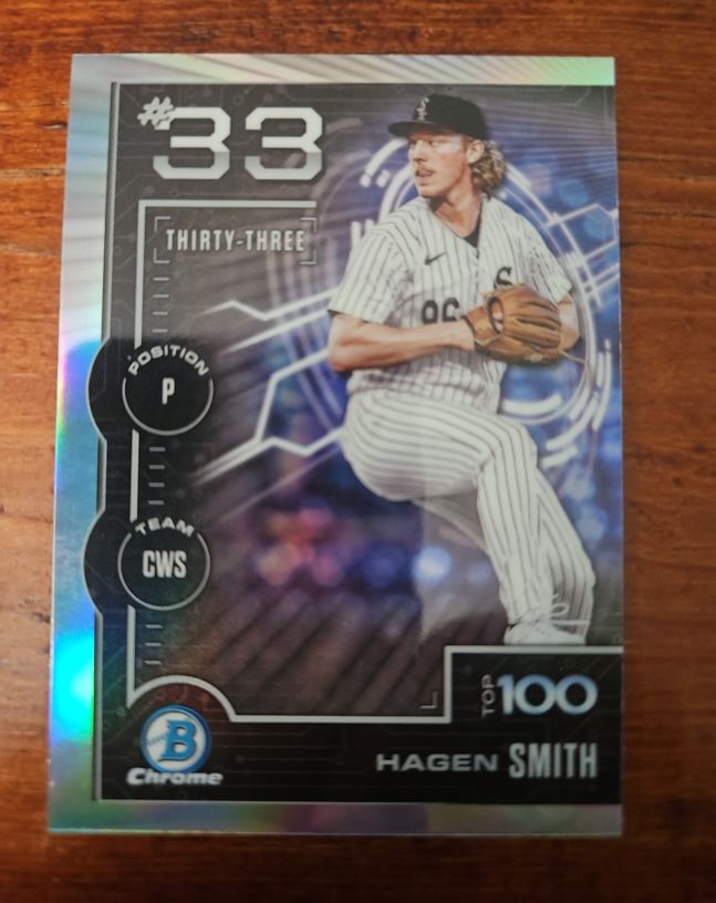 2025 Bowman Chrome #BTP-33 Hagen Smith — front