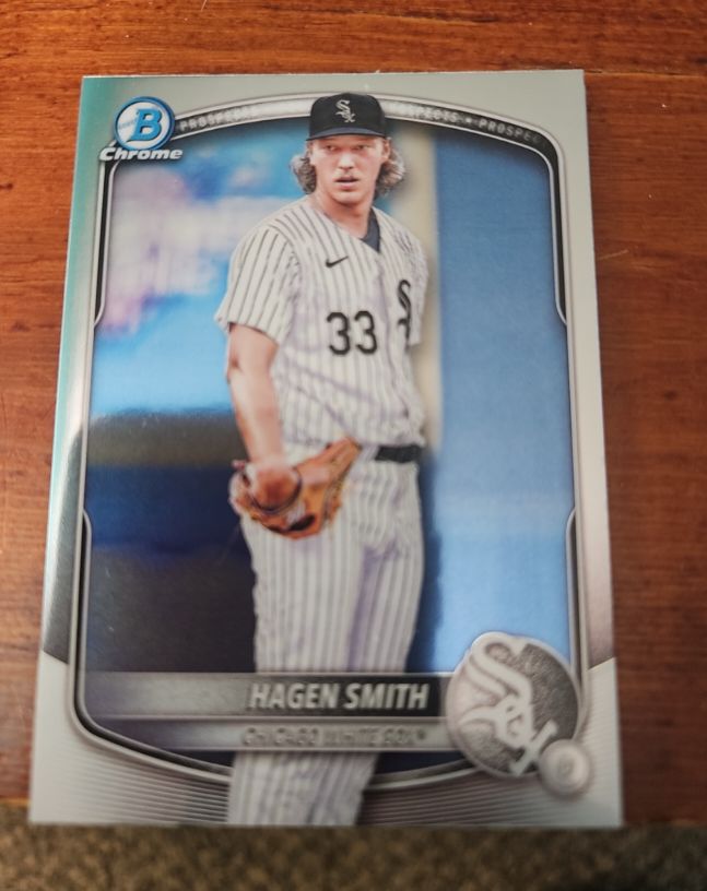 2025 Bowman Chrome Prospects #BCP-44 Hagen Smith — front