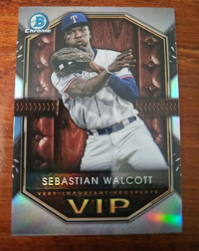 2025 Bowman Chrome VIP #VIP-3 Sebastian Walcott — front
