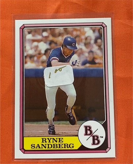 1987 Topps Boardwalk and Baseball #30 Ryne Sandberg — front