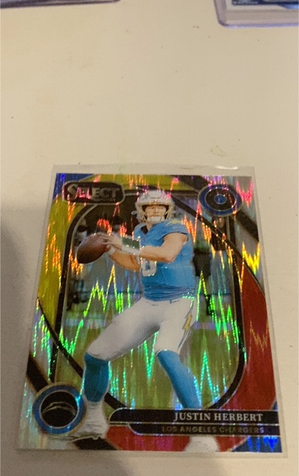 2024 Panini Select Club Level #232 Justin Herbert — front