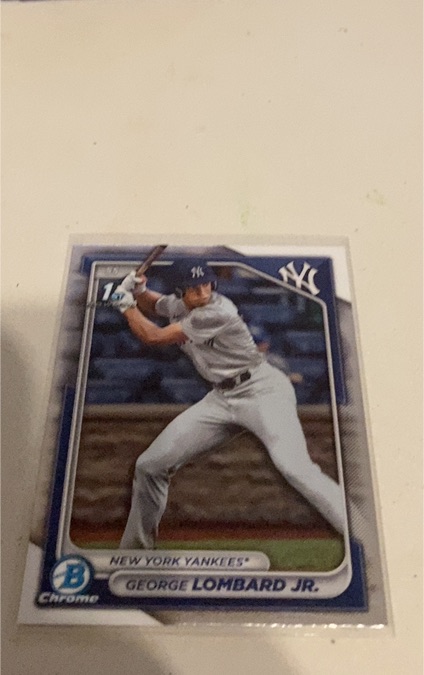 2024 Bowman Chrome #BCP-79 George Lombard Jr. — front