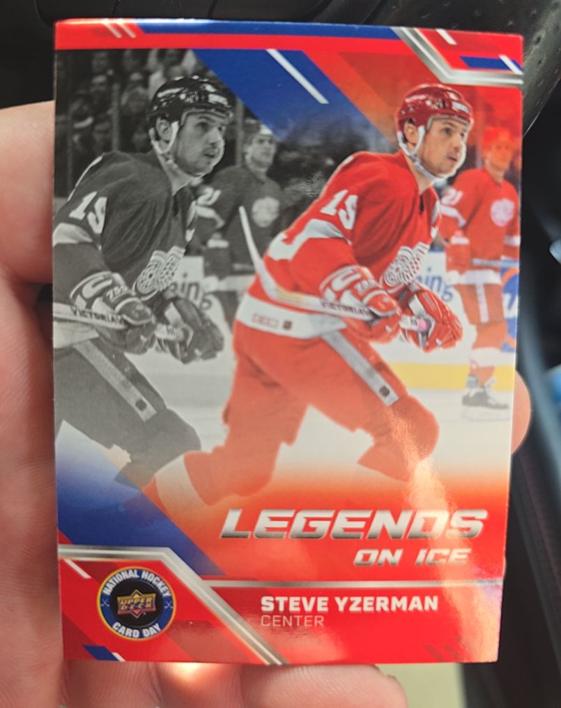 2025 Upper Deck National Hockey Card Day #NHCD-23 Steve Yzerman — front