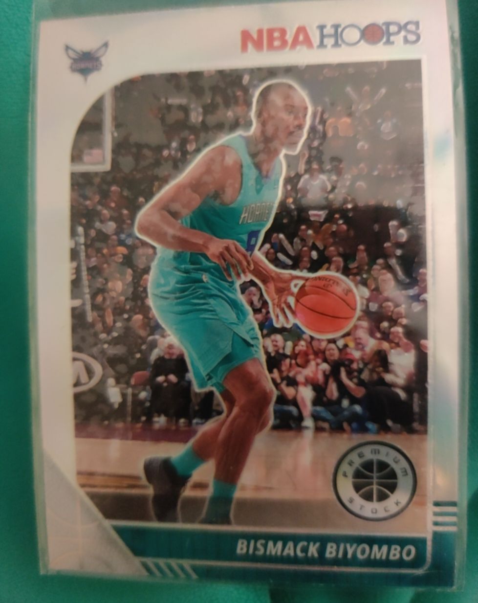 2019-20 Panini NBA Hoops Premium Stock #23 Bismack Biyombo — front