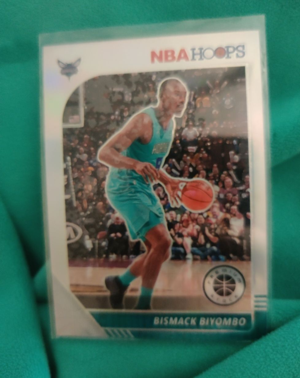 2019-20 Panini NBA Hoops Premium Stock #23 Bismack Biyombo — front