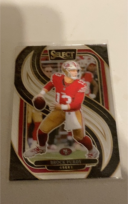 2024 Panini Select Premier Level #124 Brock Purdy — front
