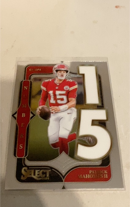 2024 Panini Select - Select Numbers #9 Patrick Mahomes II — front