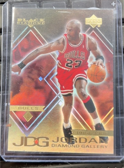 1998-99 Upper Deck Black Diamond #5 Michael Jordan — front