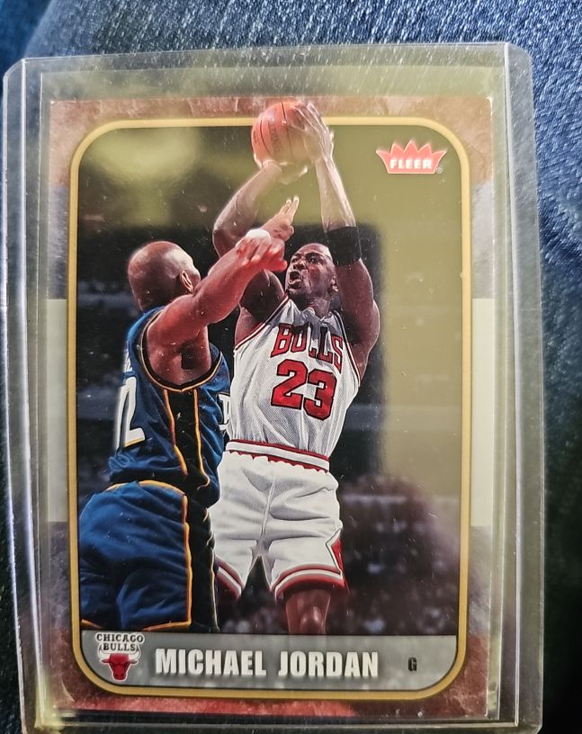 2007 Fleer #65 Michael Jordan — front