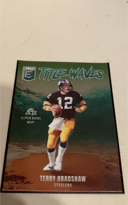 2025 Panini Donruss Elite Title Waves #2 Terry Bradshaw — front