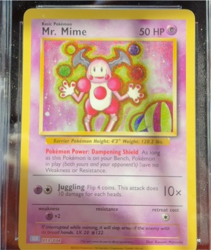 2023 Pokémon Classic Collection #013 Mr. Mime — front