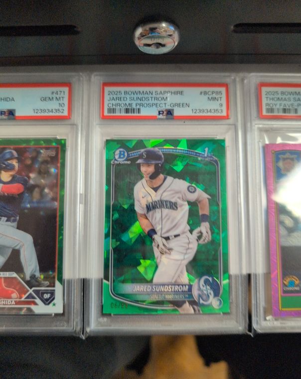 2025 Bowman Sapphire #BCP85 Jared Sundstrom — front
