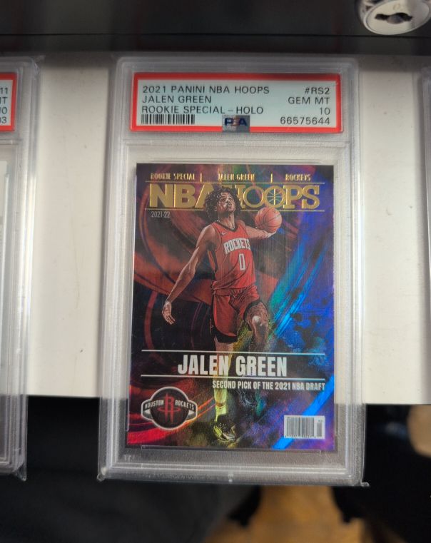 2021 Panini NBA Hoops #RS2 Jalen Green Rookie Special Holo — front