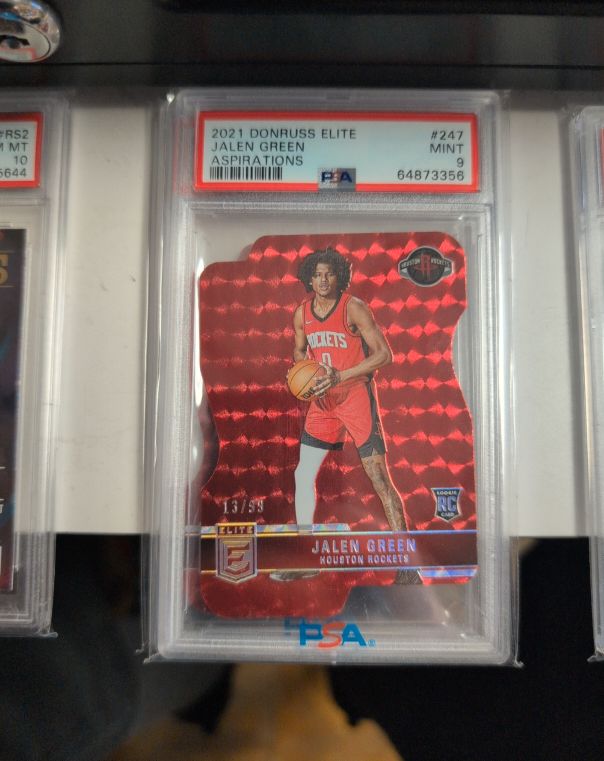 2021 Donruss Elite #247 Jalen Green Aspirations — front