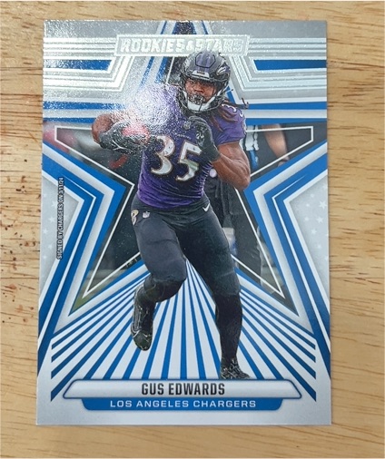 2024 Panini Rookies & Stars #55 Gus Edwards — front