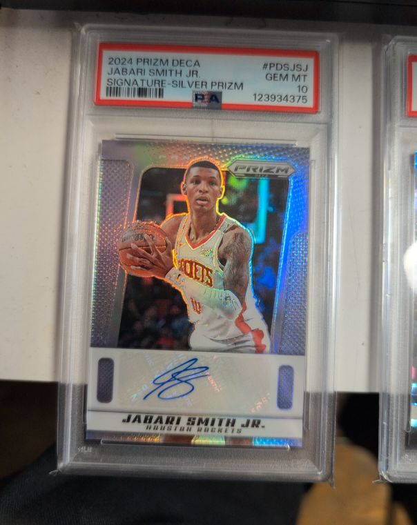 2024 Panini Prizm Deca #PDS-JSJ Jabari Smith Jr. — front