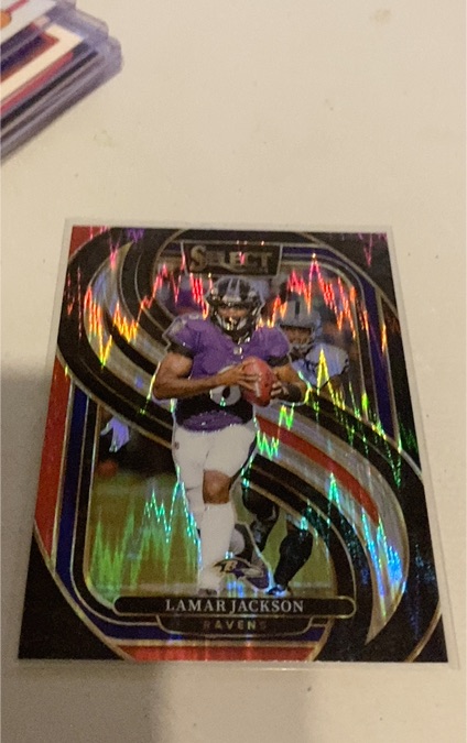 2024 Panini Select Premier Level #121 Lamar Jackson — front