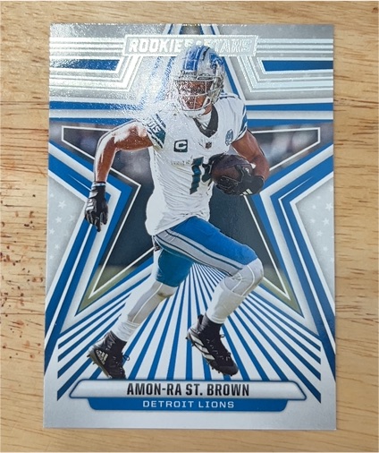 2024 Panini Rookies & Stars #32 Amon-Ra St. Brown — front