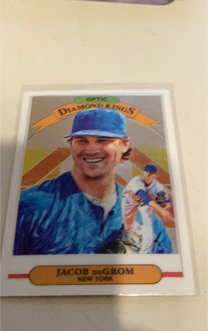 2019 Panini Donruss Optic Diamond Kings #19 Jacob deGrom — front